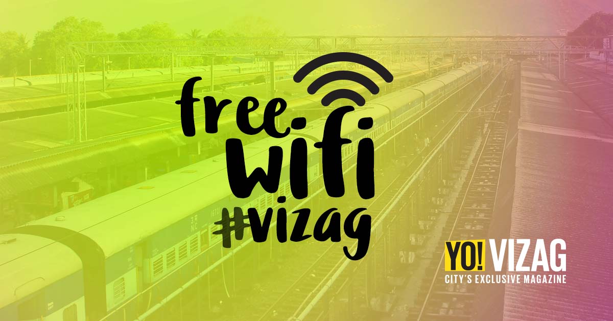 Free WiFi in Vizag Railway Station