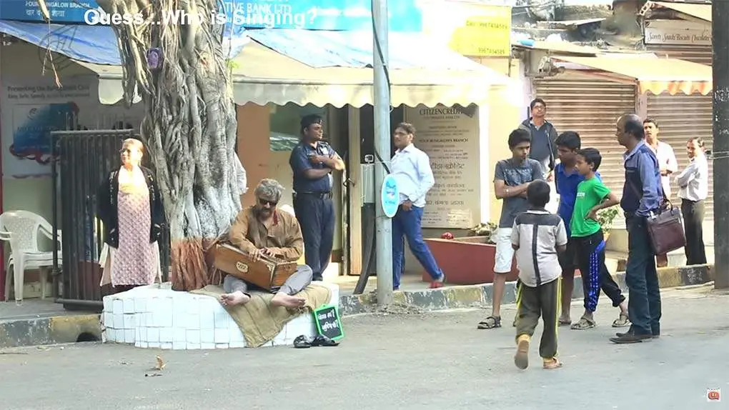 Sonu Nigam Turns Beggar For A Reason - Watch The Video