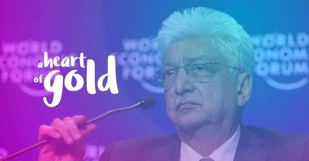 Azim Premji - A Heart Of Gold