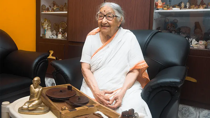 Getting to know Vizag's aredent Gandhian, Saraswati Devi