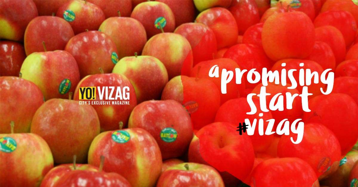 Apples In Vizag – A Feather In Our Cap
