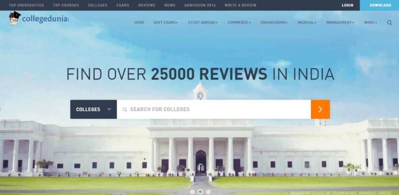 Collegedunia.com – Becomes the Largest Review Platform for Colleges in India