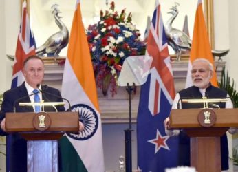 Modi meets and greets Key; Commercial ties between India and New Zealand to be expanded
