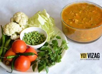 Mixed Vegetable Sambar/ Kootu