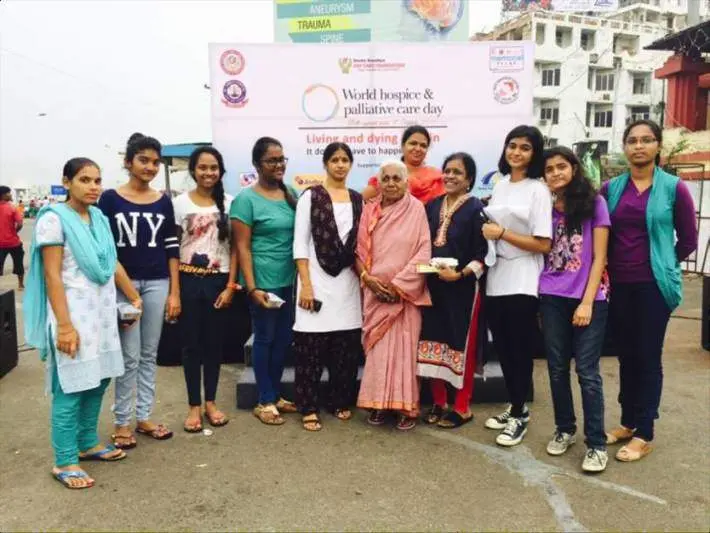 A well walked walk for World Hospice and Palliative care day