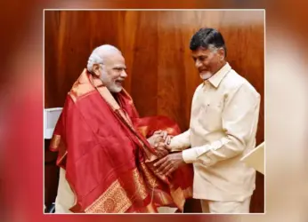 Chief Minister N Chandrababu Naidu Congratulates Modi Govt.