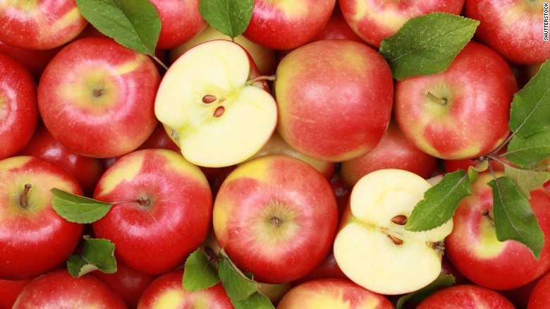 apple fruit sweet organic