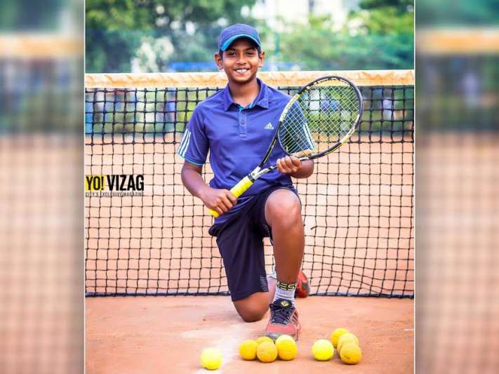 tennis player visakhapatnam under16 champion