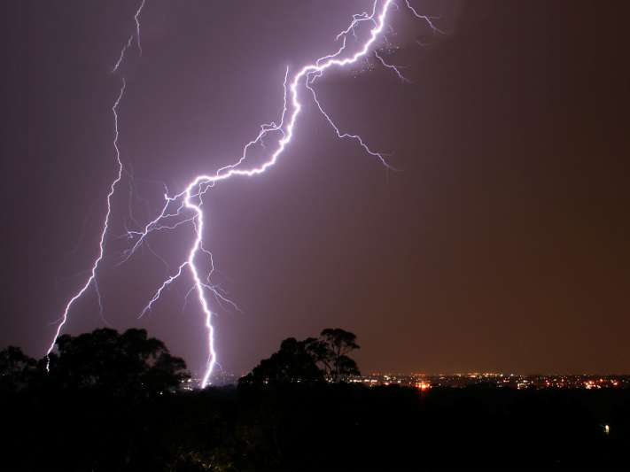 lightning, visakhapatnam