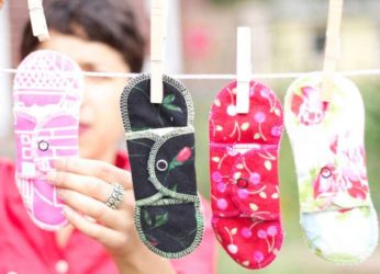 Tribal Students Promote the Use of Eco Friendly Cloth Pads