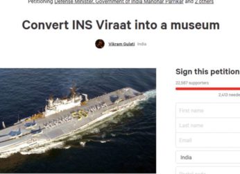 Petition To Convert INS Viraat Into a Museum