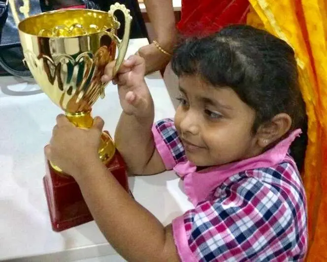 Visakhapatnam kid shines in the Rhymes World Cup; gets selected for International level