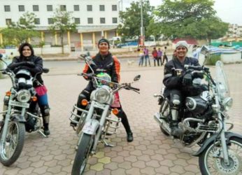 Trio of Women Bikers on a Ride From Puducherry to Kolkata