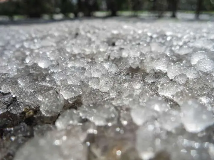 Hailstorm in coastal Andhra Pradesh surprises people