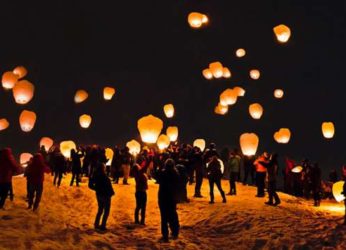 Sky Lanterns and Air Balloons creating troubles for the Vizag airport