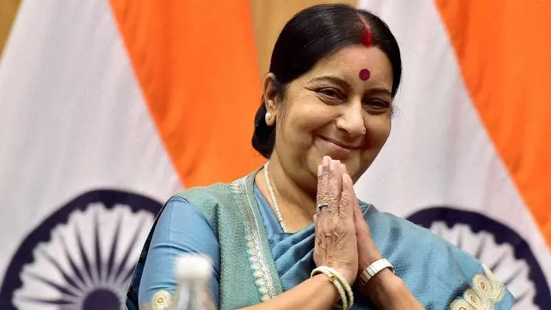 sushma swaraj twitter