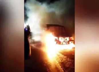 Woman Burnt Alive In Freak Accident In Visakhapatnam