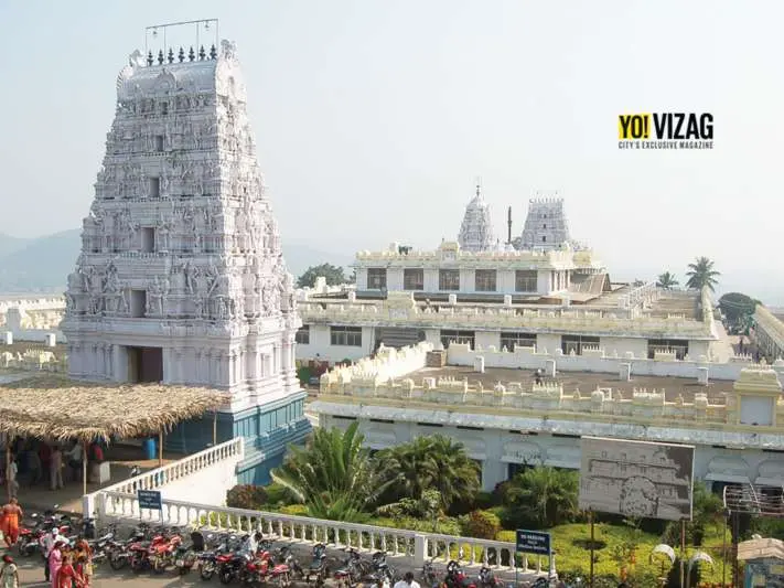 The many specialities of the temple at Annavaram