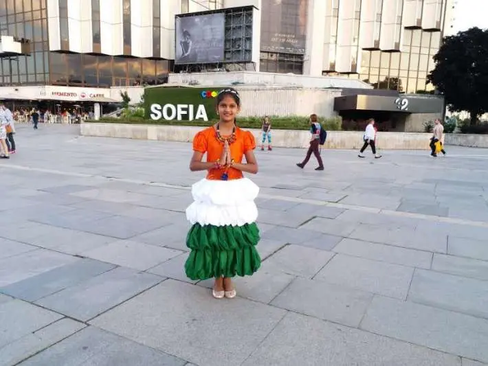 Visakhapatnam girl wins Little Miss Grand Sea Intercontinental 2017 in Bulgaria