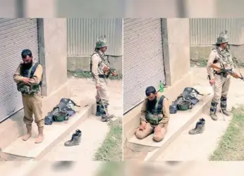 Unity and Amity in Armed forces. A picture tells the whole story.