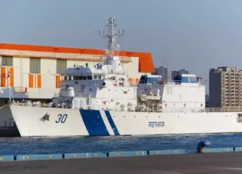 Coast Guard Patrol Vessel Arnvesh Commissioned in Vizag.
