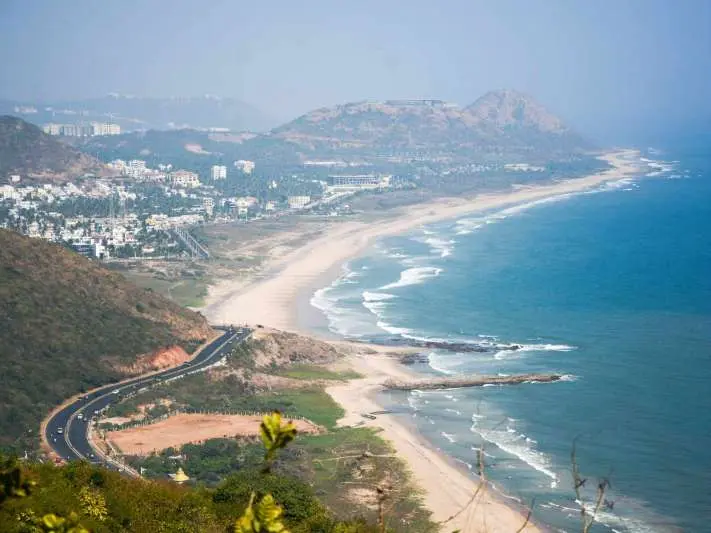 vizag beach, tourism