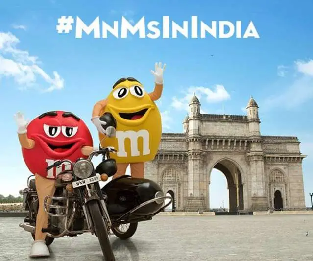Chocolate Brand M&M sets foot in India
