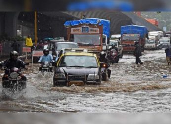 Mumbai news shows horrific aftermath of the downpour on the City.