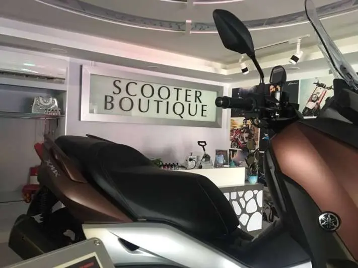 Yamaha Motors opens a fashionable scooter boutique in vizag
