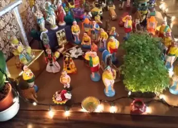 Bommala Koluvu dolls amp the Navratri festivities in Vizag.