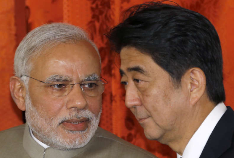 Narendra Modi and Shinzo Abe