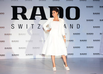 Rado Watches brand ambassador Lisa Ray in Vizag for promotion.