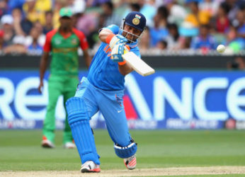 Indian cricketer Suresh Raina escapes a major car accident