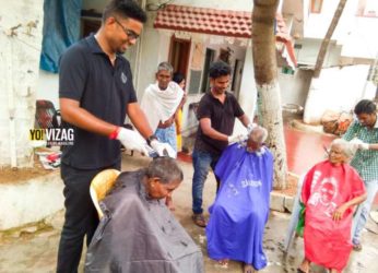 Visakhapatnam’s barber who is setting an example to others by serving the specially abled