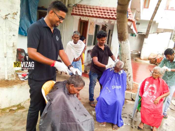 barber, visakhapatnam, india
