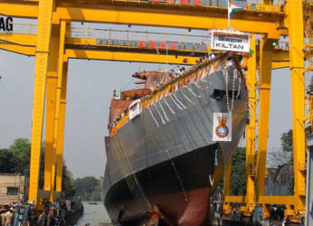 Nirmala Sitharaman commissions Indian Navy warship, INS Kiltan in Visakhapatnam today