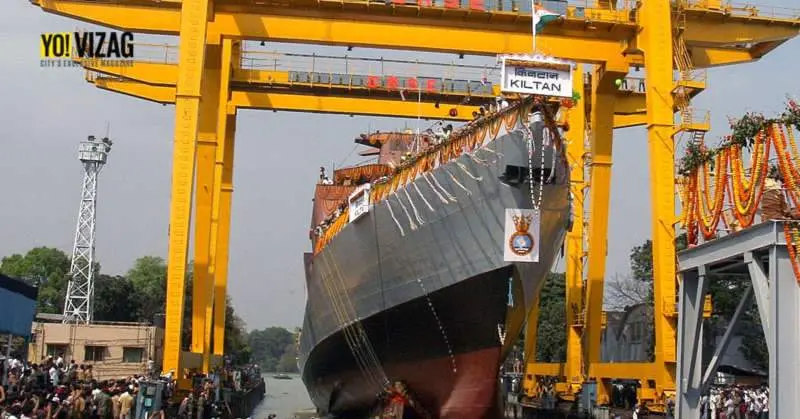 Nirmala Sitharaman commissions Indian Navy warship, INS Kiltan in Visakhapatnam today