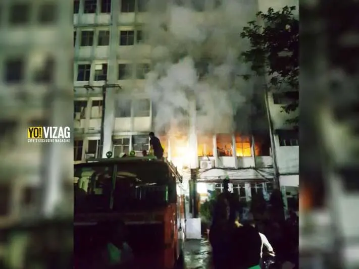 fire accident, visakhapatnam