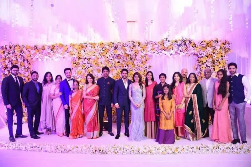 Naga Chaitanya and Samantha round off their wedding celebrations with a grand reception party