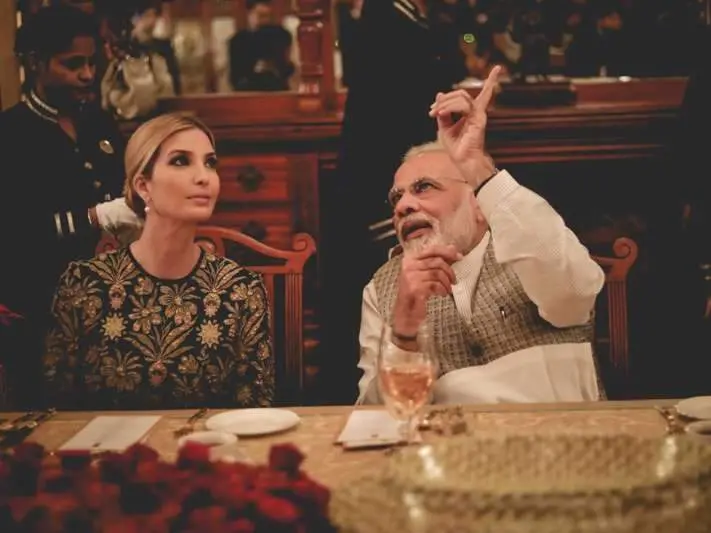 ivanka trump, narendra modi