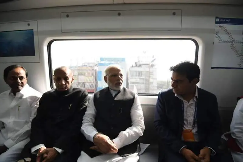 Metro, Hyderabad, Narendra Modi