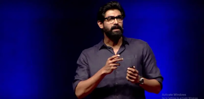 TEDx Talk: Rana Daggubati gives us an account of Storytelling
