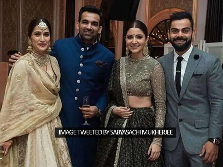 In Pictures: Zaheer Khan and Sagarika host a grand reception party in Mumbai