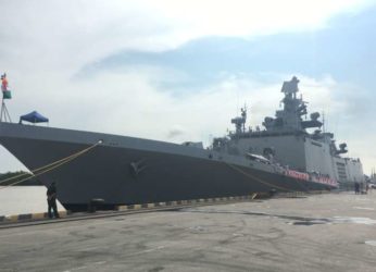 Indian Navy Ships Satpura and Kadmatt in Thailand for IFR