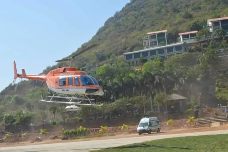 Vizag heli-tourism services to be relaunched in December