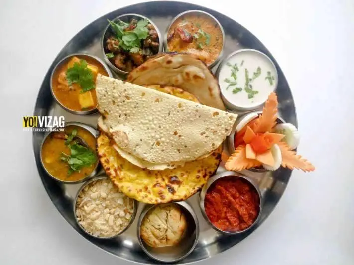 vegetarian, meals, visakhapatnam