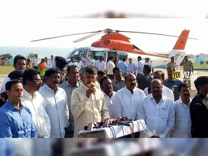 heli tourism, visakhapatnam, chandrababu naidu