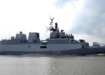 Visakhapatnam Media invited on board Indian Navy Ship INS Kamorta as prelude to Navy Day