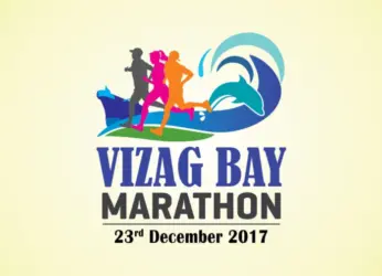 Visakhapatnam Collector, Mr. Pravin Kumar launches Vizag Bay Marathon medal