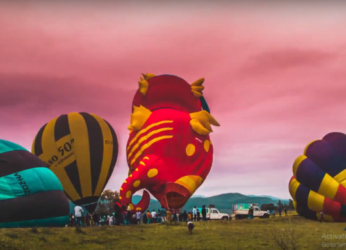 Watch this video that takes you through a beautiful journey of the Araku Balloon Festival